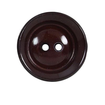 Bouton cuvette Jeanne 27 mm - Prune