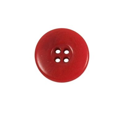 Bouton incurvé Carolina 18 mm - Rouge