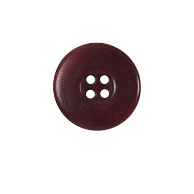 Bouton incurvé Carolina 18 mm - Bordeaux