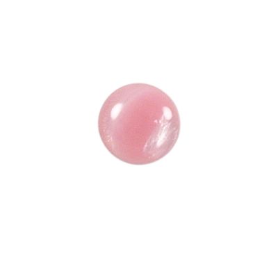 Bouton Mario nacré 12 mm - Rose