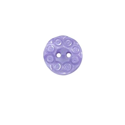 Bouton Victoria spirale fantaisie 13 mm - Violet clair
