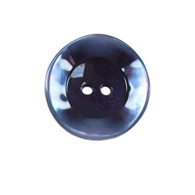 Bouton bord gondolé Agatha 22 mm - Violet