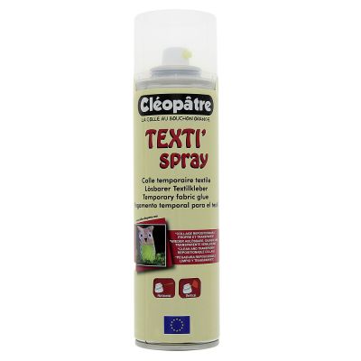 Colle temporaire textile aérosol Texti&#039;spray - 250 ml