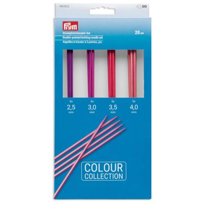 Set d&#039;aiguilles à tricoter Prym à 2 pointes