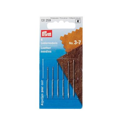 Aiguilles pour cuir Prym No. 3 à 7