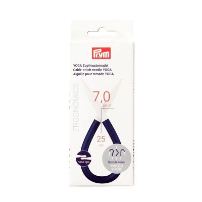 Aiguilles pour torsades 7 mm Yoga Prym x2