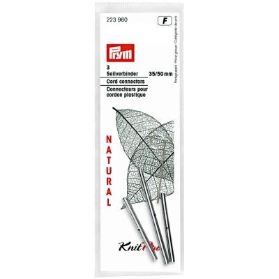 Connecteurs pour cordon plastique Prym Natural - 35 et 50 mm