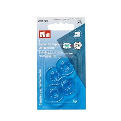 Canettes machine à coudre Prym plastique pour boîtier double