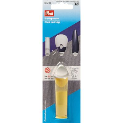 Cartouche Prym de craie jaune ergonomic