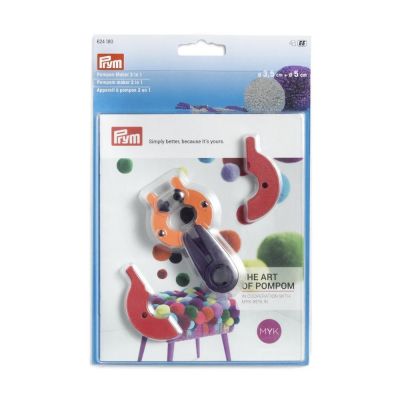 Appareil à Pompon 2 en 1 Prym 3.5 et 5 cm
