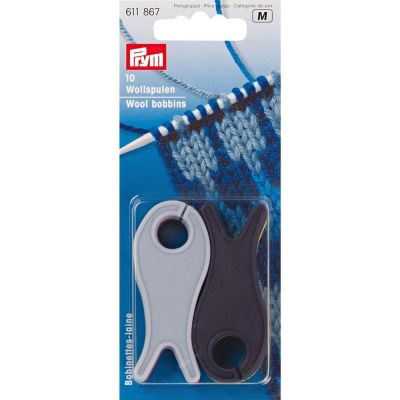 Bobinettes-laine plastique Prym couleurs assorties - 2 Tailles