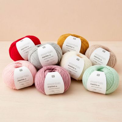 Fil Laine Essentials Merino dk Rico Design - 10 Couleurs