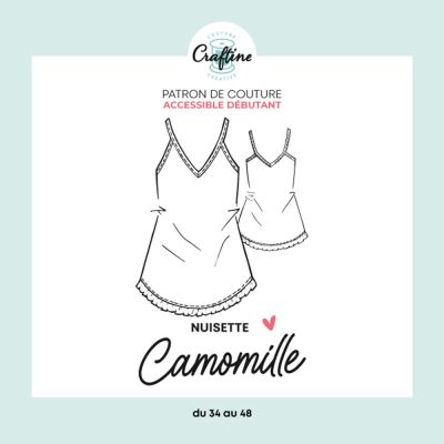 Patron Craftine Nuisette Camomille
