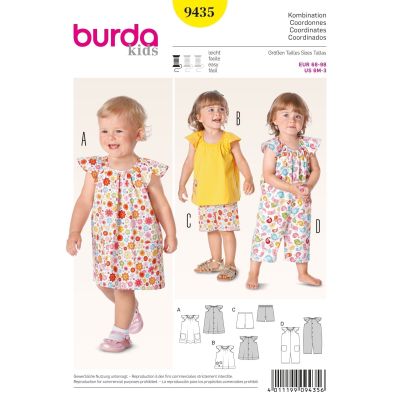 Patron Burda 9435 Coordonnés