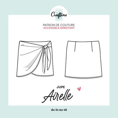 Patron Craftine Jupe Airelle