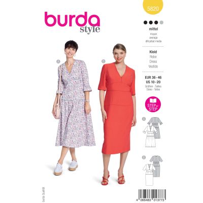 Patron Burda Style 5820 Robe