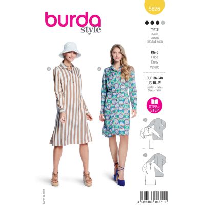 Patron Burda Style 5826 Robe