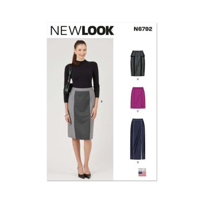 Patron New Look 6792 Jupes