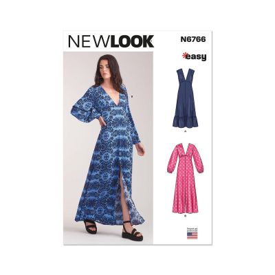 Patron New Look  6766  Robe