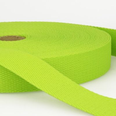 Sangle Coton 30 mm Vert x1m
