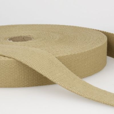 Sangle Coton 30 mm Jaune miel x1m
