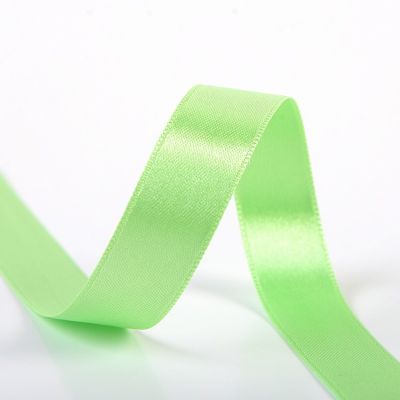 Ruban Satin double face 6 mm Vert x1m
