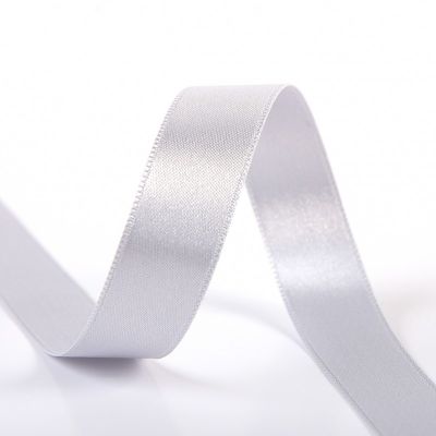 Ruban Satin double face 15 mm Gris x1m