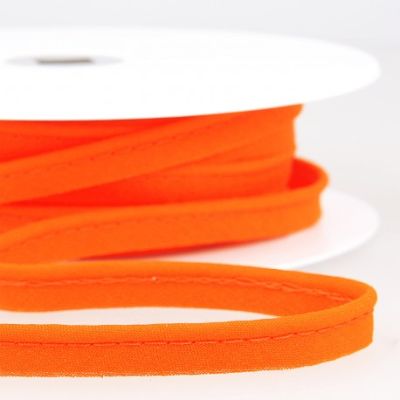 Passepoil tout textile 10 mm Orange x1m
