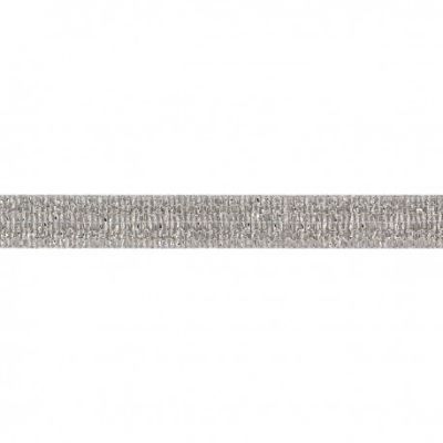 Ruban Tresse lurex 12 mm Argent x1m