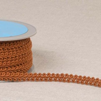 Galon points d&#039;épis 11 mm Rouille x1m