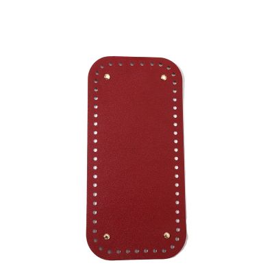 Fond de sac Simili cuir 12 x 25 cm Bordeaux
