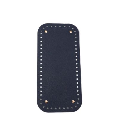 Fond de sac Simili cuir 12 x 25 cm Bleu marine