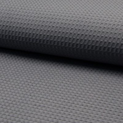Tissu Nid d&#039;abeille Gris anthracite - Par 10 cm