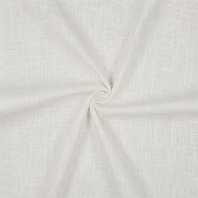 Tissu Lin Coton lavé uni Ecru - Par 10 cm