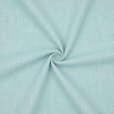 Tissu Lin Coton lavé uni Bleu céladon - Par 10 cm