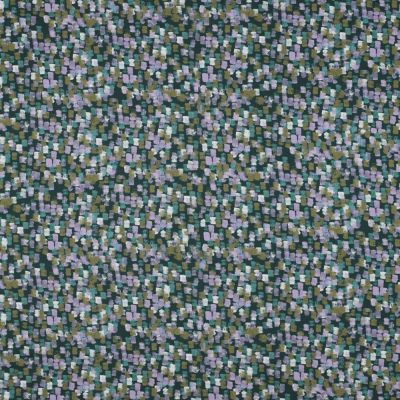 Tissu Satin de Coton digital Marquis sur fond Vert émeraude - Par 10 cm