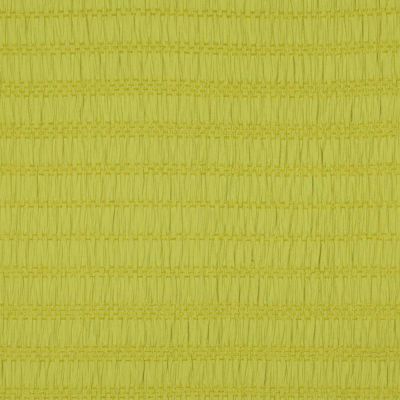 Tissu Polyviscose plissé Textura sur fond Vert anis - Par 10 cm