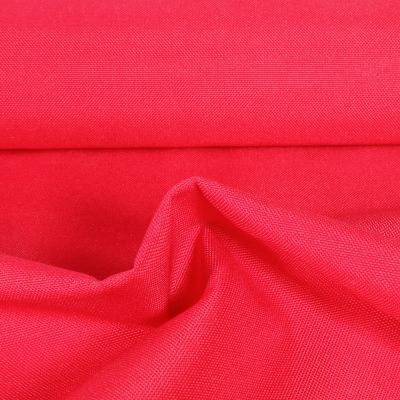 Tissu Piqué Polyester Imperméable uni Rouge - Par 10 cm