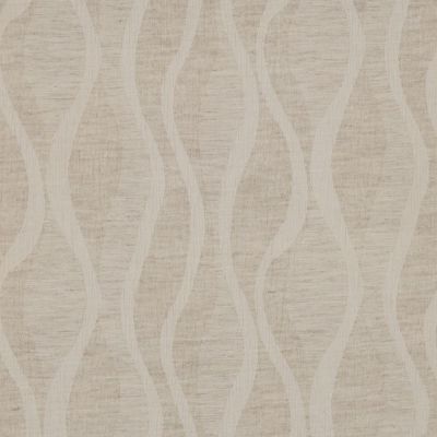 Tissu Coton Lin Lila sur fond Naturel - Par 10 cm