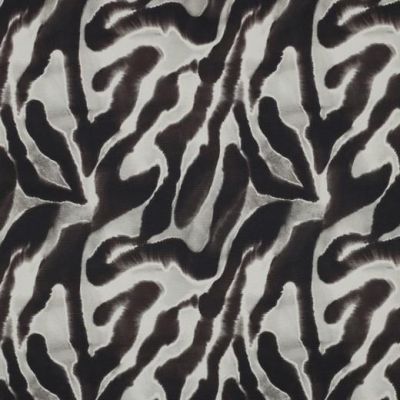 Tissu Softshell Peau de bête sur fond Noir - Par 10 cm