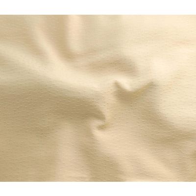 Tissu Viscose Rajah sur fond Beige clair - Par 10 cm
