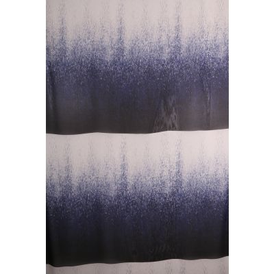 Tissu Panneau Satin Gianni Tessuti 80x140cm Aqua sur fond Gris