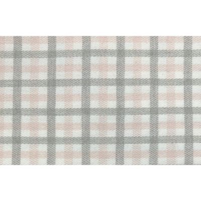 Tissu Tartan Ecossais Andrea sur fond Gris clair - Par 10 cm
