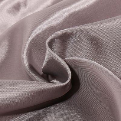 Tissu Doublure Pongé uni Gris souris - Par 10 cm