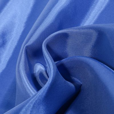 Tissu Doublure Pongé uni Bleu roi - Par 10 cm