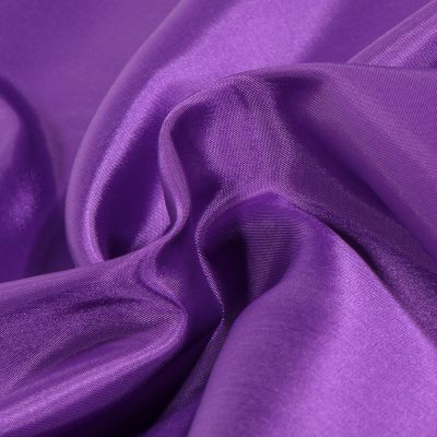 Tissu Doublure Pongé uni Violet - Par 10 cm