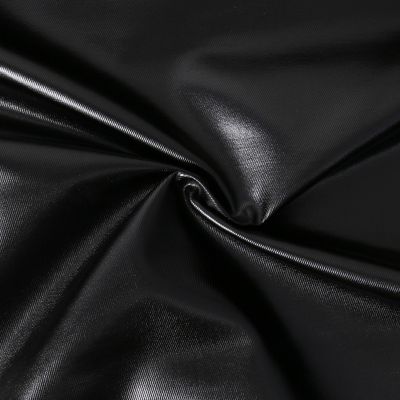 Tissu Jeans effet sky Elséa uni Noir - Par 10 cm