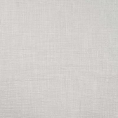 Tissu Double gaze aspect lin uni Ecru - Par 10 cm