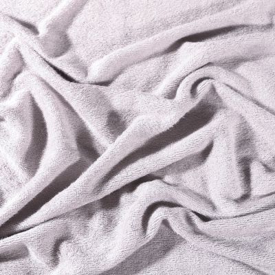 Tissu Eponge Bébé Bambou Tout doux Gris - Par 10 cm