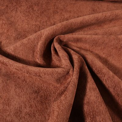 Tissu Velours milleraies uni Noisette - Par 10 cm
